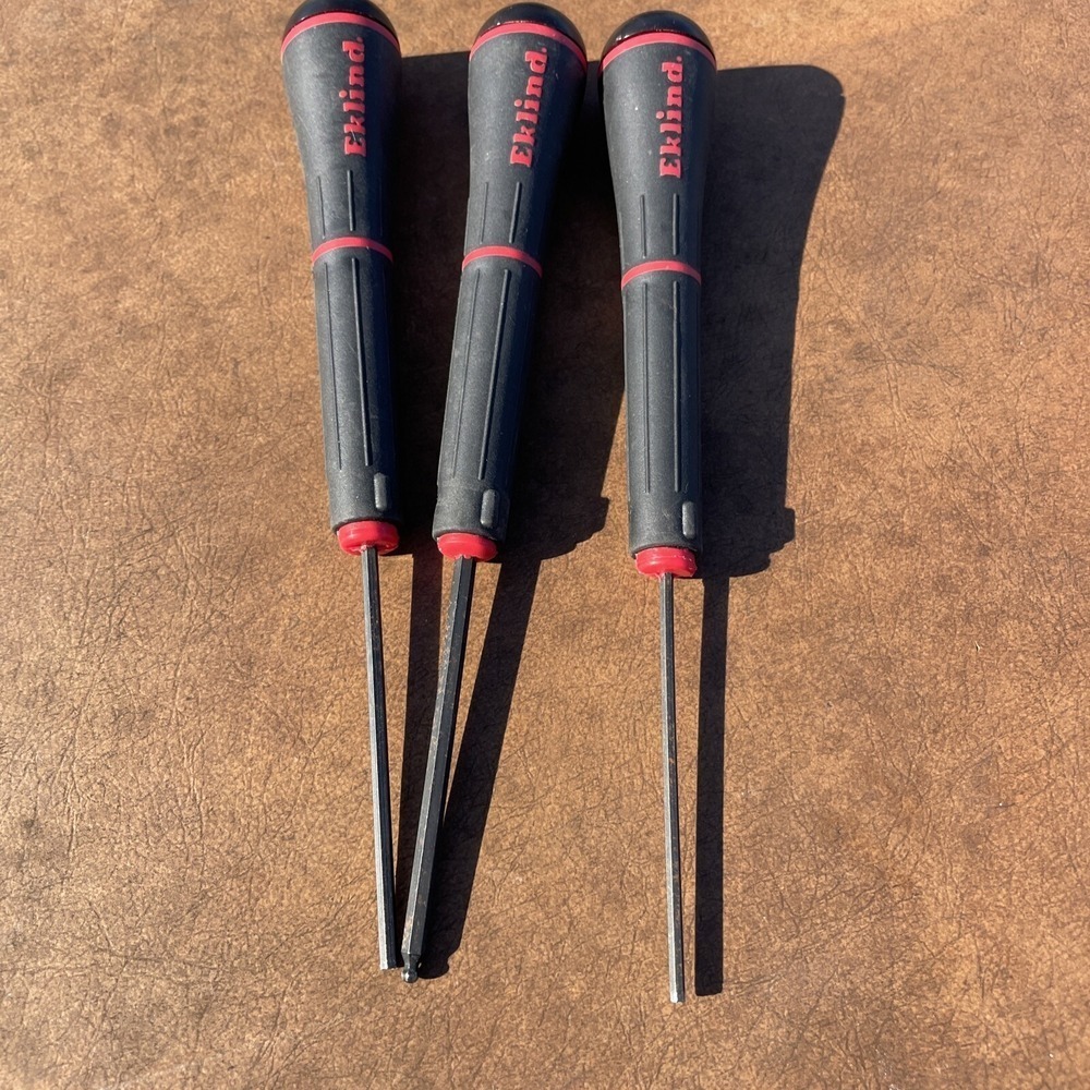 Eklind 90113 Screwdriver Set,Ball Hex,Fluted